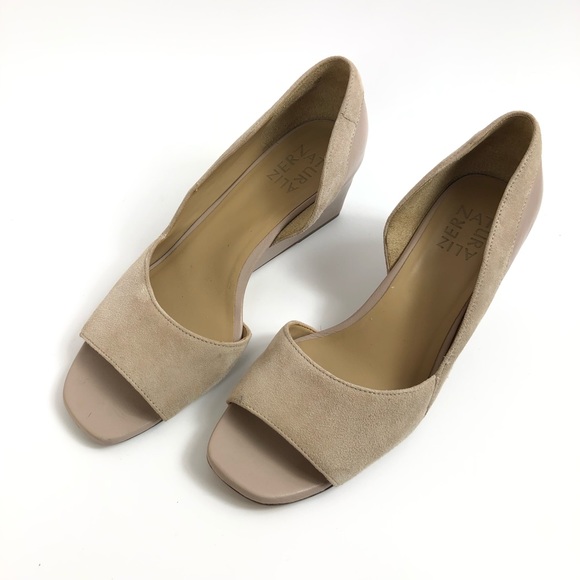 Naturalizer Zula Women’s Cutout Open Toe Wedge Heels - Picture 4 of 8